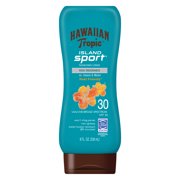 Hawaiian Tropic Island Sport Lotion Sunscreen SPF 30, 8 fl oz