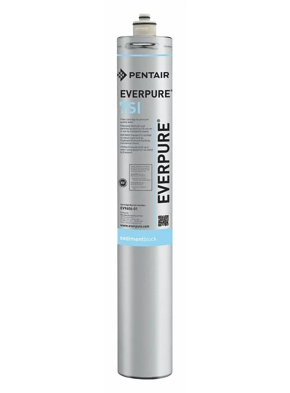 PENTAIR/EVERPURE EV960601-75 0.5 Micron, 3" O.D., 20 3/4 in H, Filter Cartridge