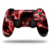 Skin Wrap for Sony PS4 Dualshock Controller Electrify Red (CONTROLLER NOT INCLUDED)