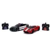 Jada Toys - Hyperchargers 1:16 Heat Chase Twin Pack R/C