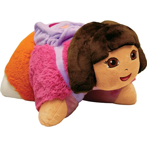 As Seen on TV Nickelodeon Pillow Pet Pee Wee, Dora the Explorer
