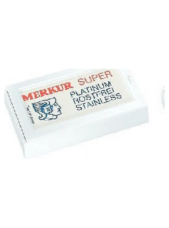 Merkur Double Edge Safety Razor Blades, 10 ct. (Pack of 1)