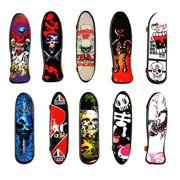 SHIYAO 5Pcs/Set Mini Skateboard Toy Deck Truck Fingerboard Finger Skate Board Skate Park Best Gift for Boy Kids Children