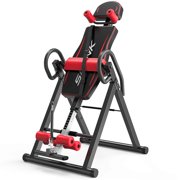 Bouanq Inversion Table Fitness Chiropractic Back Stretcher Heavy Duty Reflexology Mat