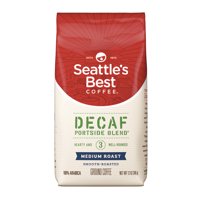 Seattles Best Coffee Decaf Portside Blend (Previously Signature Blend No. 3) Medium Roast Ground Coffee 12-Ounce Bag