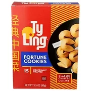 Ty Ling Fortune Cookies, 3.5 oz (Pack of 12)