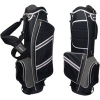 Nitro Lightweight Stand Golf Bag, Black/Silver