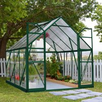 Palram Balance Greenhouse - Multiple Sizes - Green - Walk-In Greenhouse