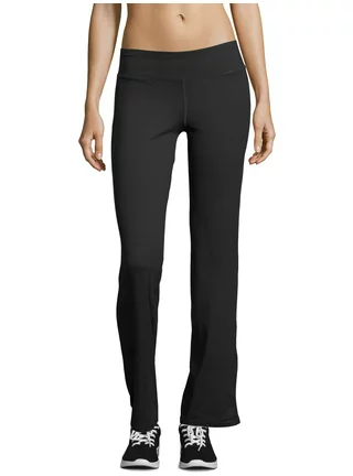 Danskin Now Women's Dri-More Core Athleisure Relaxed Fit Yoga Pants  Available In Regular And Petite