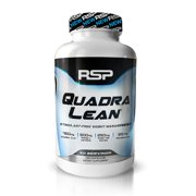RSP QuadraLean Stimulant Free Fat Burner for Men & Women, Weight Loss, Appetite Suppressant, 150 Ct