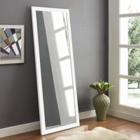 Neutype Full Length Mirror Floor Mirror Wall Mounted Mirror Horizontal/Vertical Bedroom Mirror Dressing Mirror 44" x 16",white