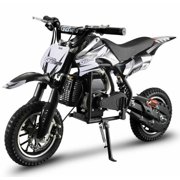GoBowen 49CC 2-Stroke Kids Off-Road Dirt Bike Gas Powered Motorcycle(Oil Mix Required)-Black