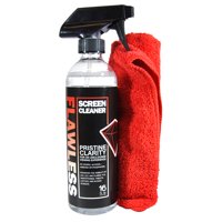 Flawless Screen Cleaner Spray with Microfiber Cleaning Cloth for LCD, LED Displays on Computer, TV, iPad, Tablet, Phone, and More
