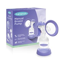 Lansinoh Manual Breast Pump, Portable Hand Pump for Breastfeeding