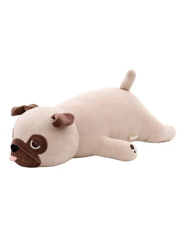 30'' Pugs Plush Stuffed Animal Dog Children Hugging Pillow Sleeping Comfort Cushion Soft Plush Toy