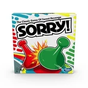 Sorry! Board Game, Ages 6 and up, For 2-4 Players, Classic Family Board Game