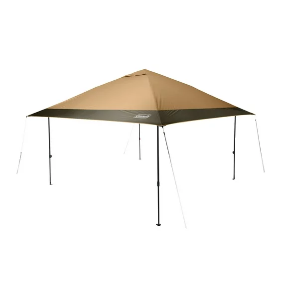 Coleman Oasis 13' x 13' x 9.7' Brown Straight Leg Pop-up Outdoor Canopy Sun Shelter Tent