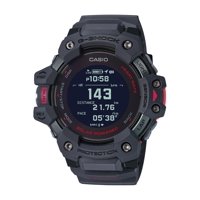 Casio Men's G-Shock Move, GPS + Heart Rate Running Watch, Quartz Solar Assisted Watch with Resin Strap, Gray, (Model: GBD-H1000-8CR)