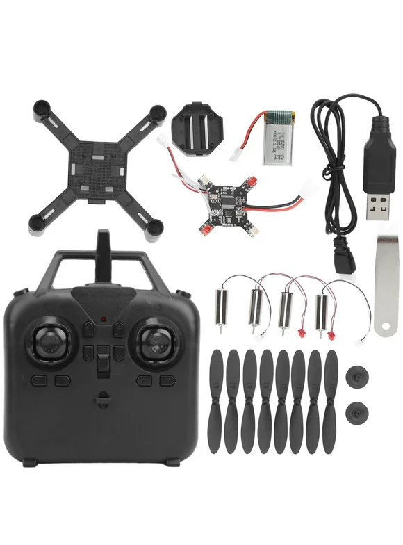 OTVIAP DIY Assembly Drone Kit Mini Quadcopter Aircraft Xmas Gift Set