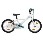 Btwin by DECATHLON - Hybrid Bike HYC100 - 16" - White - Kids
