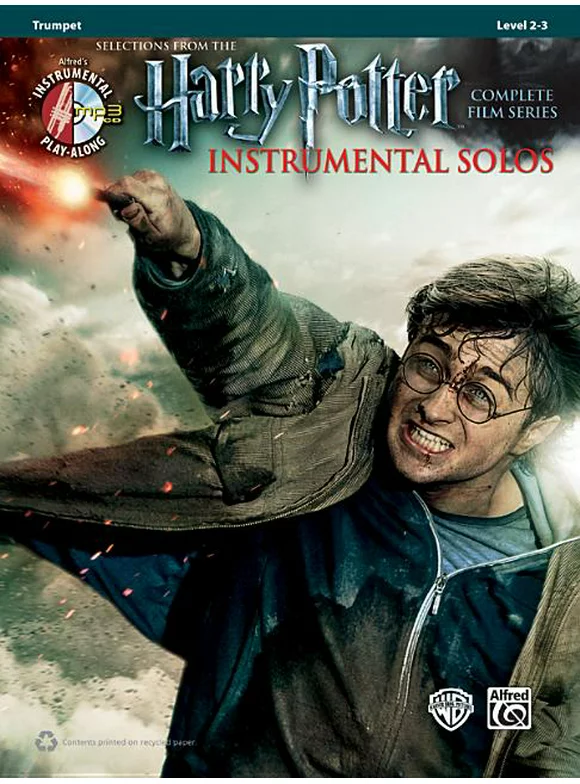 Pop Instrumental Solo: Harry Potter Instrumental Solos : Trumpet, Book & Online Audio/Software (Paperback)