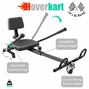 Hoverboard Hover Kart Go Kart Adjustable Attachment for 6.5" for Adults and Kids Black