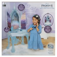 Disney Frozen 2 Elsa's Enchanted Ice Vanity Includes Lights, Iconic Story Moments & Plays "Vuelie" and "Into the Unknown" For Ages 3+