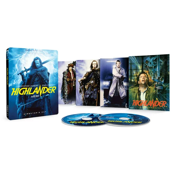 Highlander (4K Ultra HD + Blu-ray + Digital Copy) Art Cards