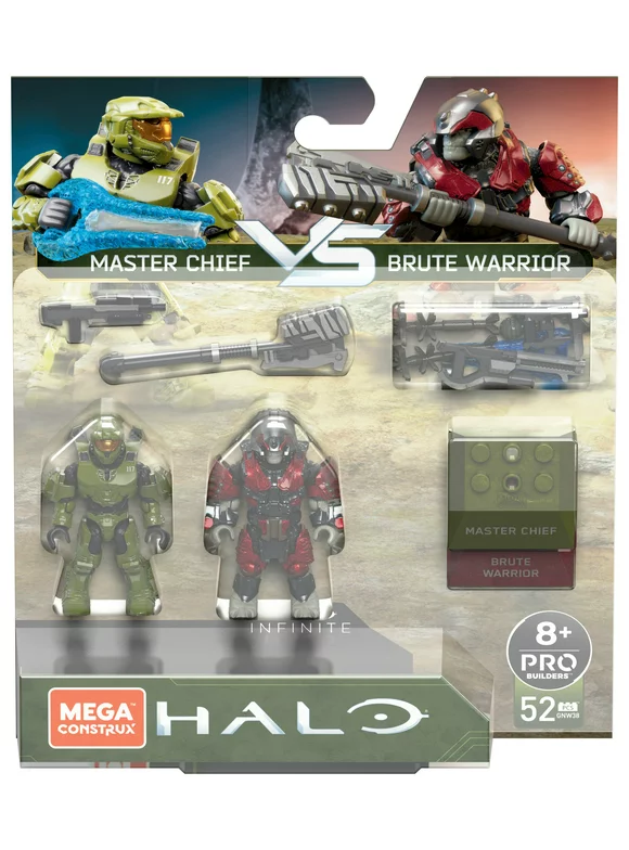 Mega Construx Halo Infinite Conflict Pack with Buildable Characters