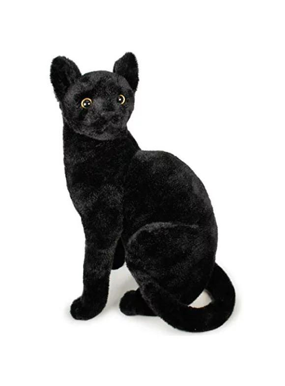Boone the Black Cat | 13 Inch Stuffed Animal Plush | by Tiger Tale Toys