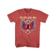 Journey Rock Band Music Group Colored Wings Logo Adult T-Shirt Tee