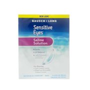 Bausch & Lomb Sensitive Eyes + Saline Solution 2 pack, 12 fl oz Each