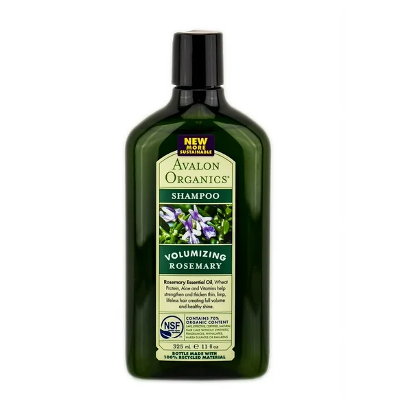 Avalon Organics Shampoo, Volumizing Rosemary, 11 oz