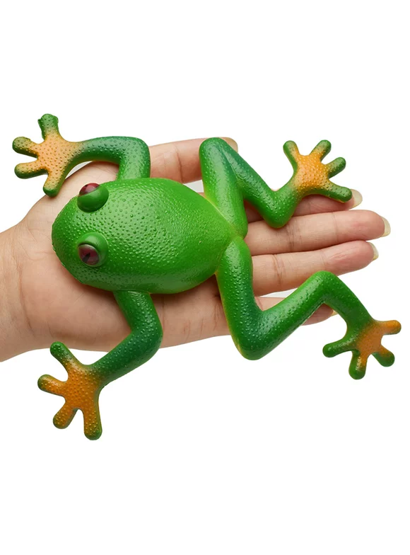Simulation Frog Animal Soft Stretchy Model Spoof Stress Vent Squeeze Kids Toy
