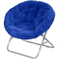 Mainstays Faux Fur Saucer Chair, Multiple Colors