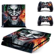 PS4 skin joker vinyl decal cover for Sony playstation 4 n two controllers