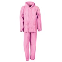 Mossi Youth Adventure Pink Rain Suit