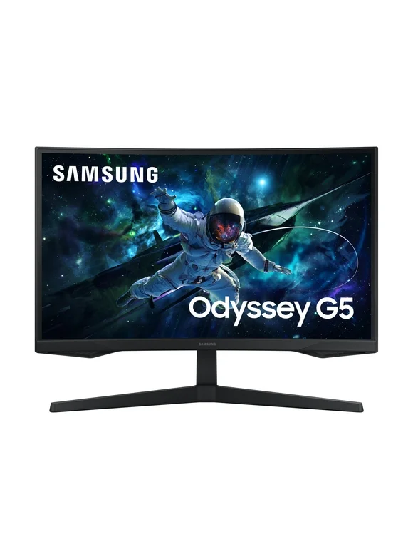 SAMSUNG 27 Odyssey G55C QHD 165Hz 1ms(MPRT) Curved Gaming Monitor - LS27CG556ENXZA