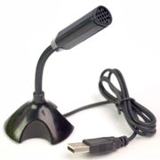 USB Desktop Wired Stand Cancelling Mic Microphone Tools For PC Computer Laptop