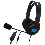 Gaming Headset Headphone with Microphone for PS4, Playstation 4, Laptop, Tablet, Computer, Mobile Phones (3.5mm Plug)