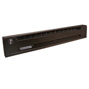 TPI G2917084C 2900C Series Electric Baseboard - Heavy Duty Commercial Convection Heater, Single Phase, 1750/1313 W, 277/240V, 84"L x 2-1/2"D x 6" H, Bronze