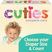 Cuties Complete Care Baby Diapers (Choose Size and Count)