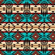 David Textiles Cotton Native Dreamcatcher 44" Fabric