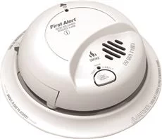 First Alert BRK SC9120B Hardwired Smoke and Carbon Monoxide Detector with Battery Backup