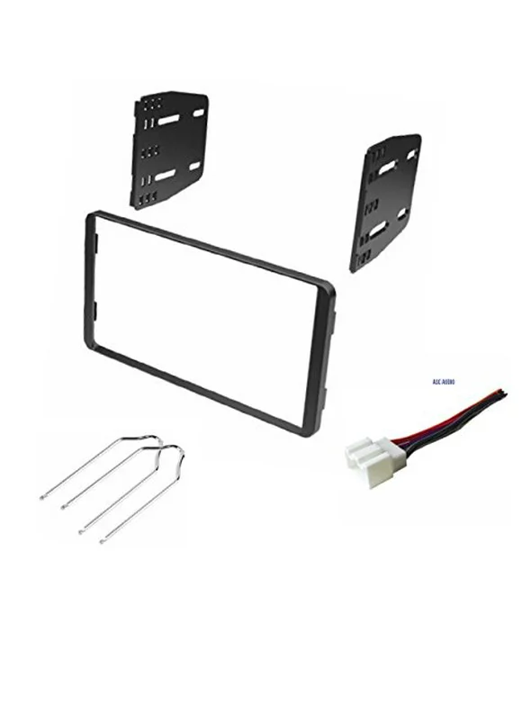 Car Stereo Dash Kit, Wire Harness, and Radio Tool for Installing a Double Din Radio for some 1998-2008 Ford Econoline, 1999-2003 Ford F-150, 1999-2004 Ford F-250/350, 1998-2012 Ford Ranger