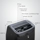 image 15 of TCL Home 10,000 BTU (14,000 BTU Ashrae) 115-Volt Smart Portable Air Conditioner with Heater, Remote, Black, W14PH91-B