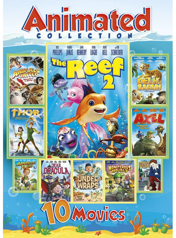 Pre-owned - 10-Film Animated Family Collection (DVD)