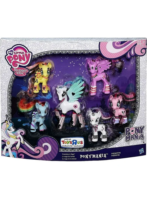 My Little Pony Ponymania Collection Figure 6-Pack