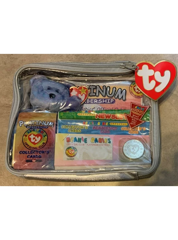 TY Beanie Babies Official Club Platinum Membership Kit 1999 Limited Edition NEW