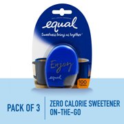 (3 Pack) Equal Tablets, Zero Calorie Sweetener and Sugar Substitute